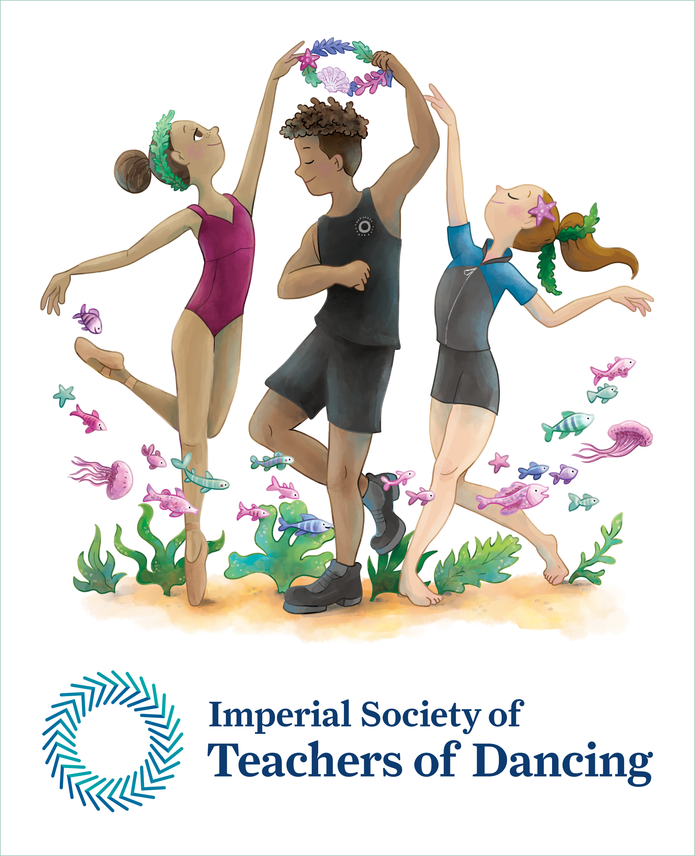 ISTD Dancers Illustration