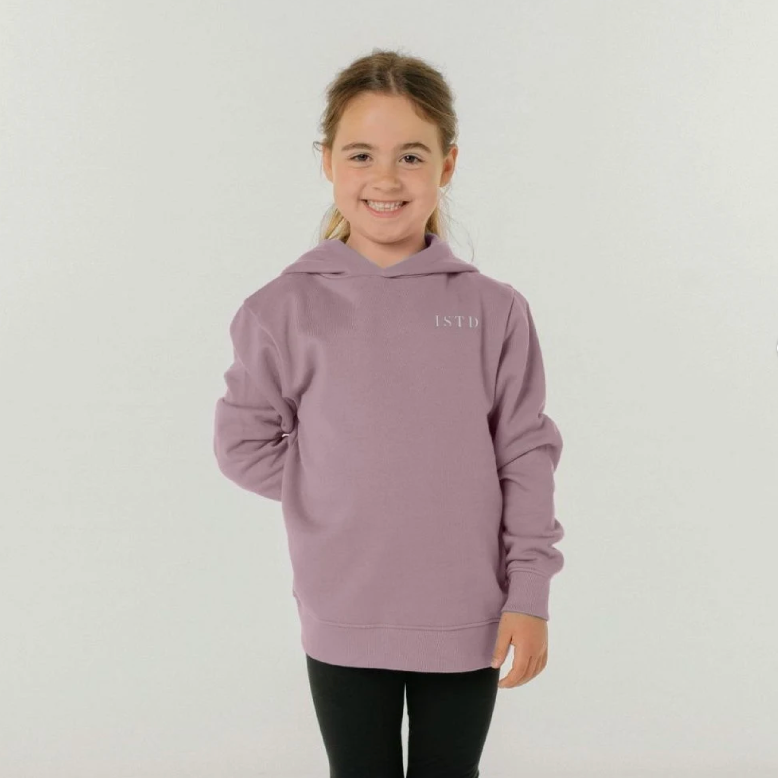 ISTD Children's Hoodie - Mauve - New Style