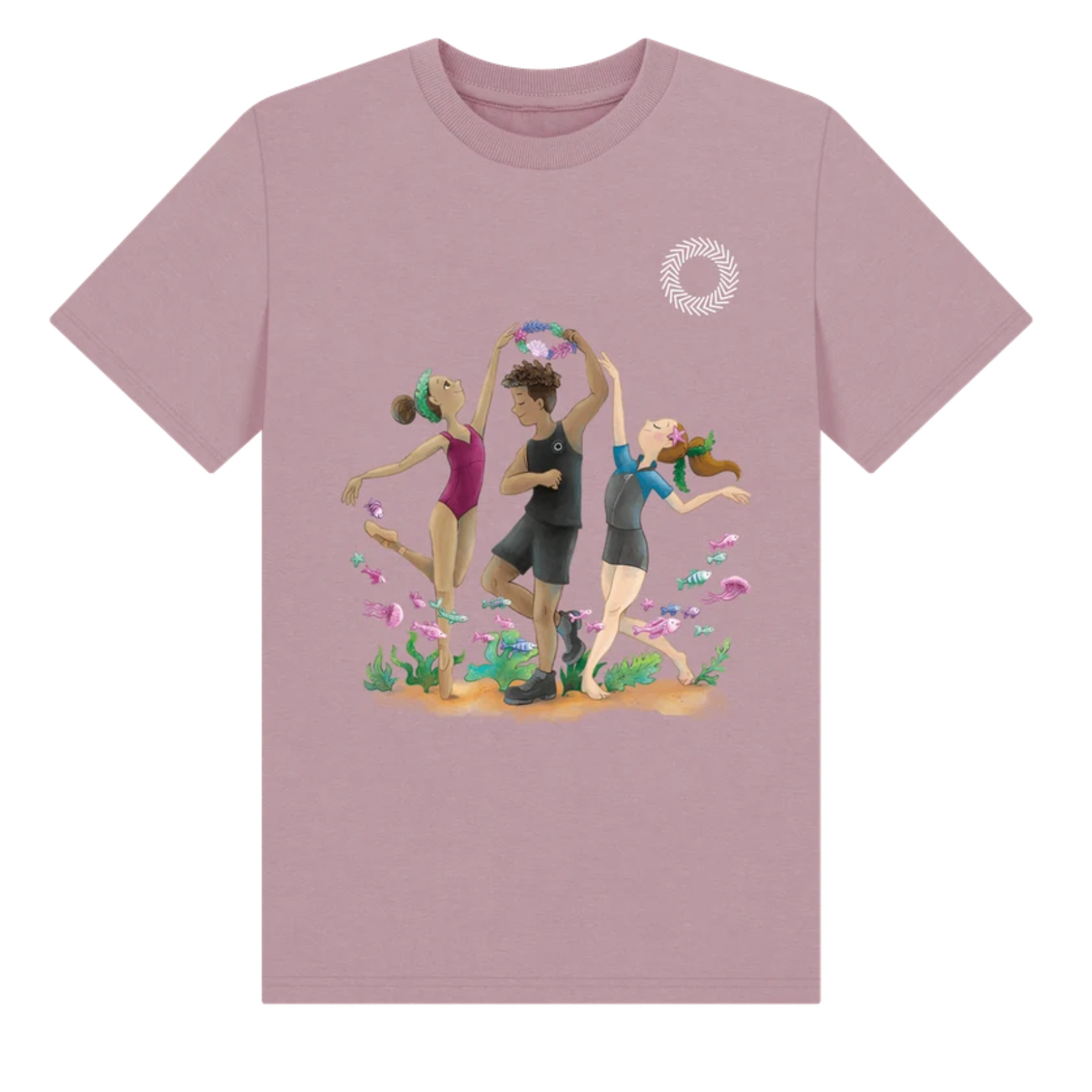 ISTD Children's T-Shirt - Mauve - New Style