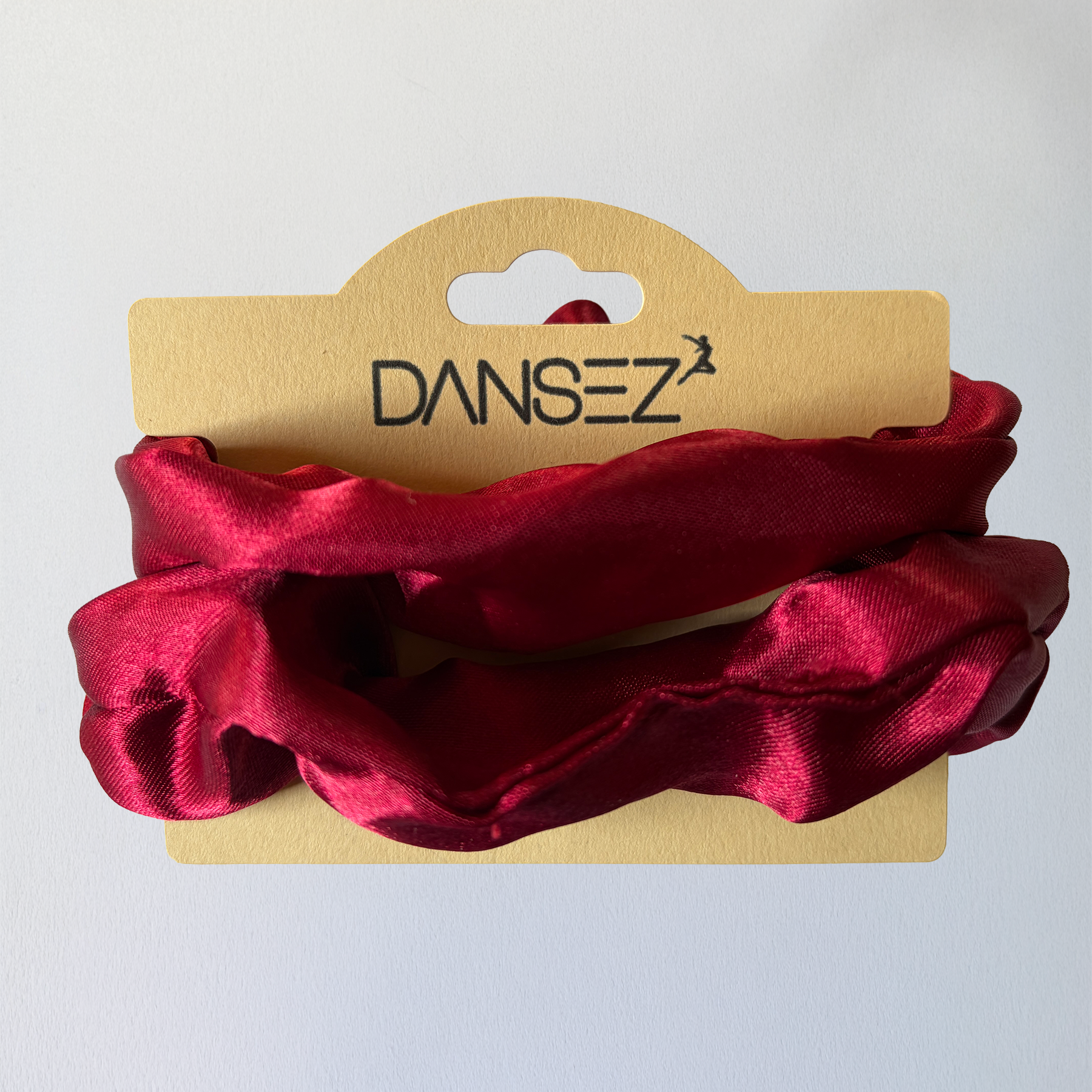 Deep Red Scrunchie Set