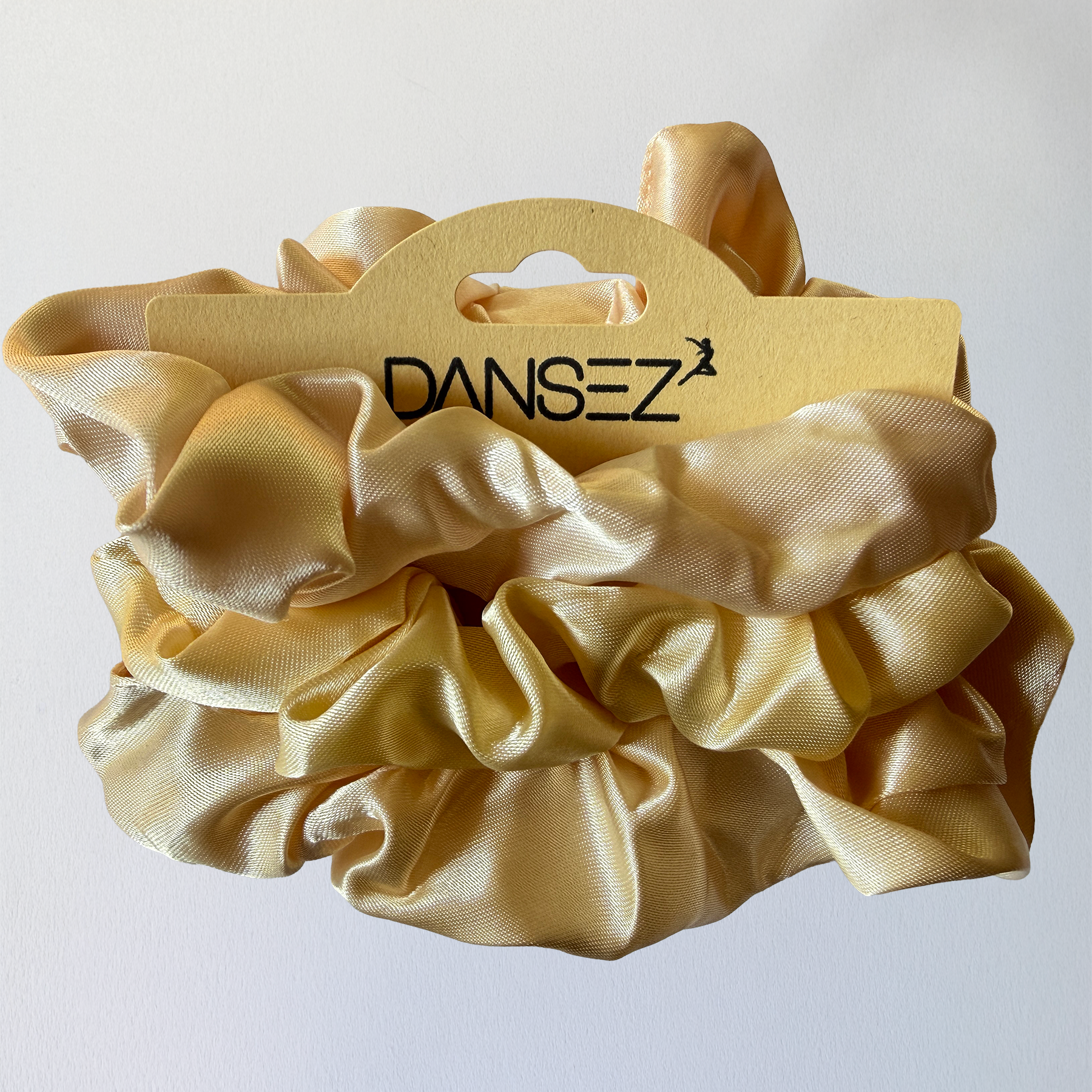 Shades of Gold Scrunchie Trio