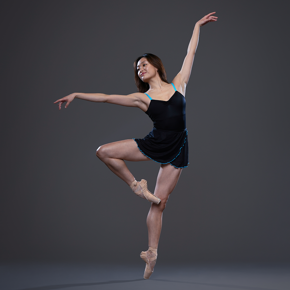 Blue skirt dance best sale