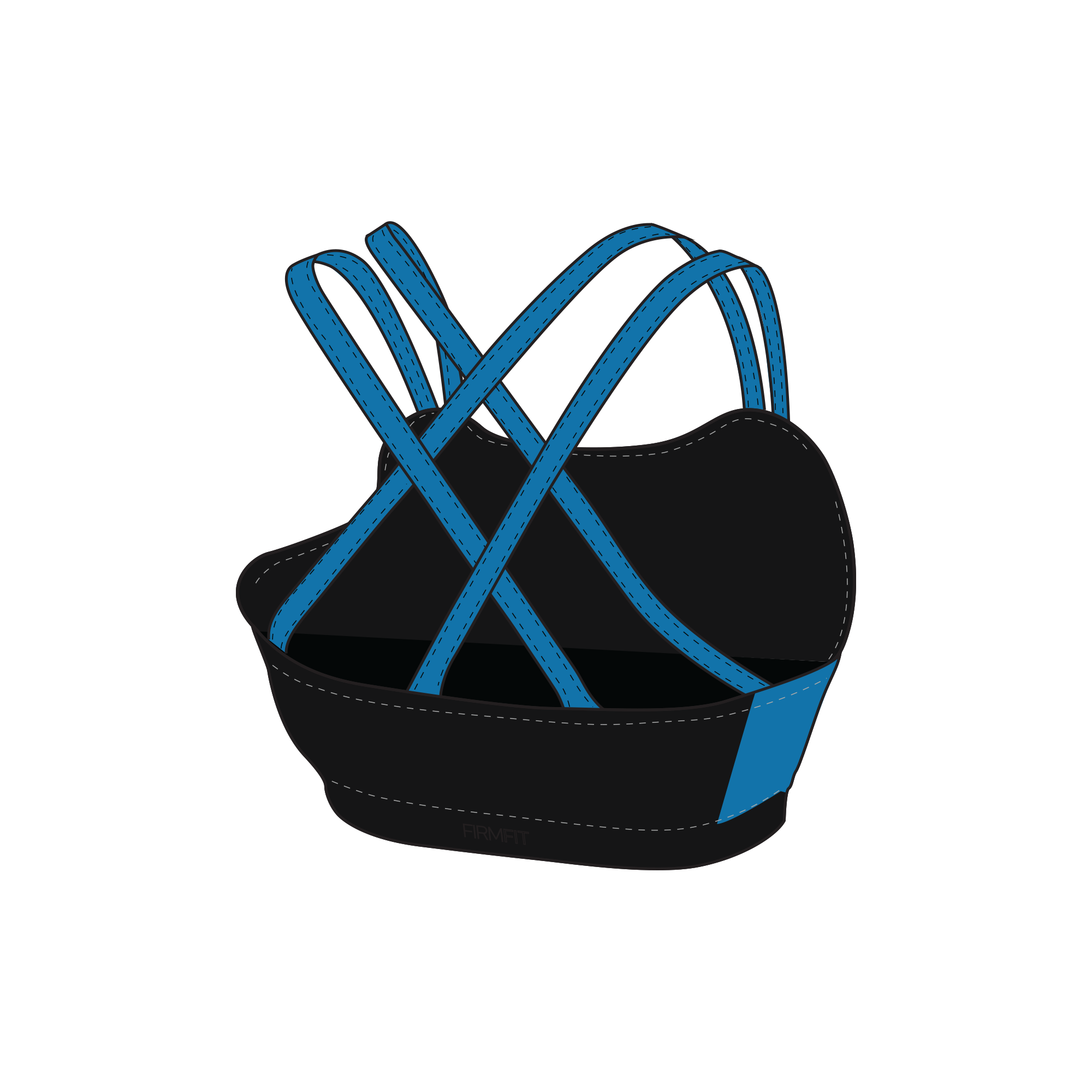 LWA DFB 2 STRAP BRA