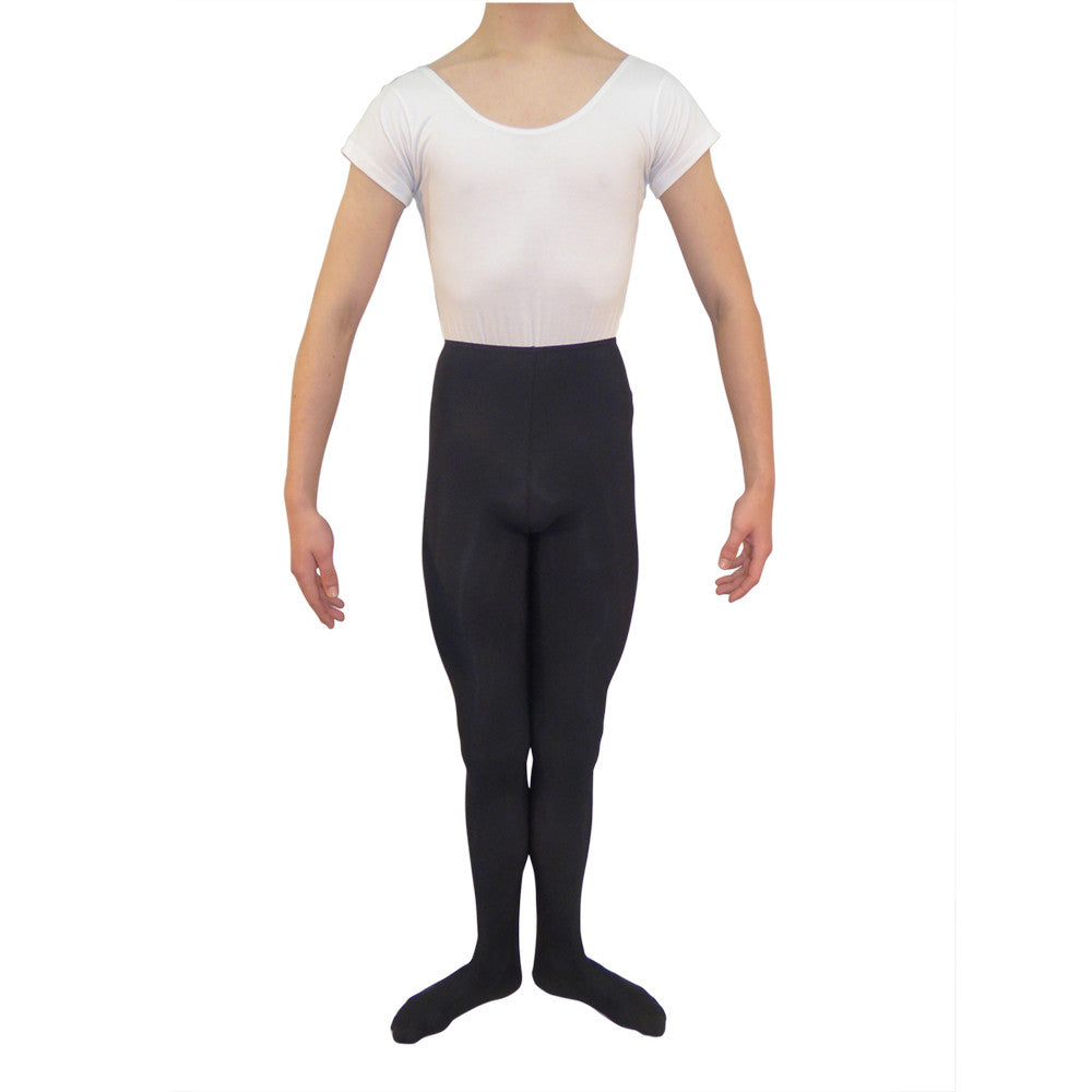 CSB Mens Black Footed Tights Year 3