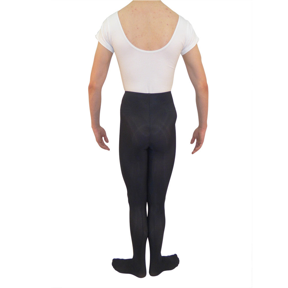 CSB Mens Black Footed Tights Year 3