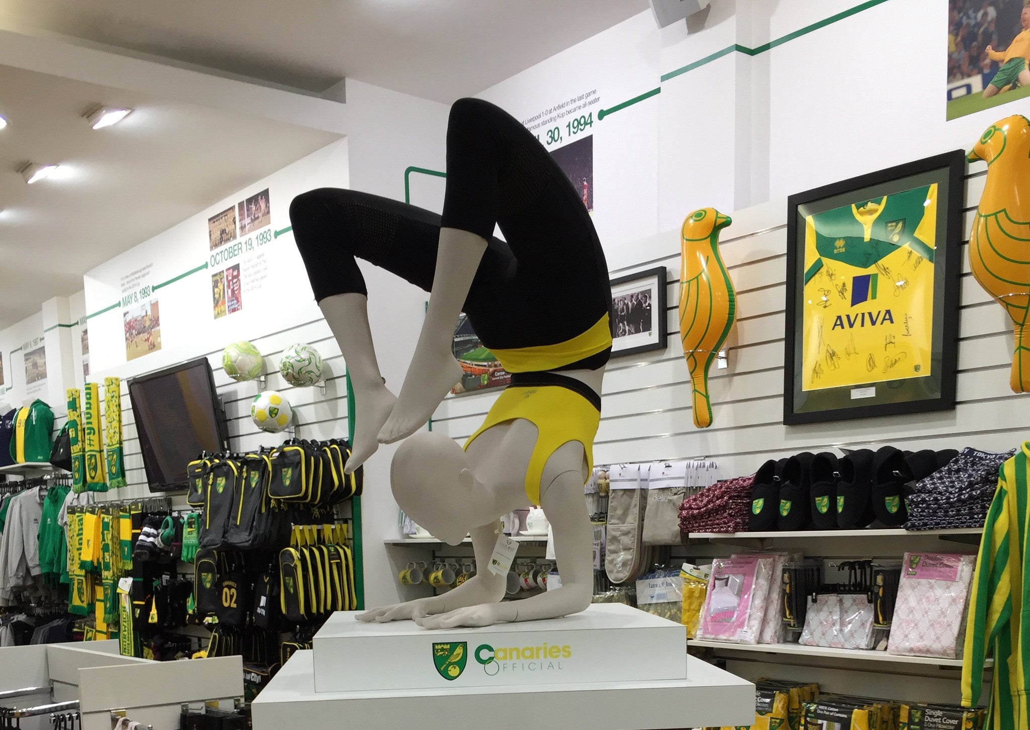 Norwich City Football Club Launch FirmFit Sports Bras