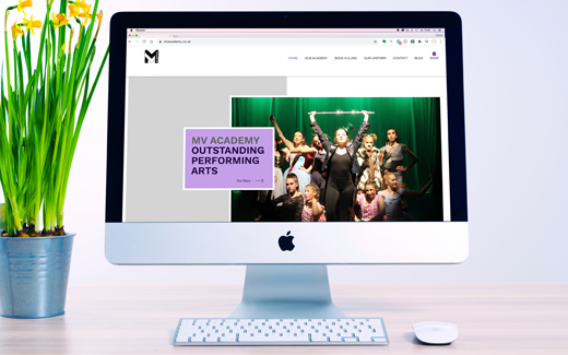 MV Academy Website Relaunch