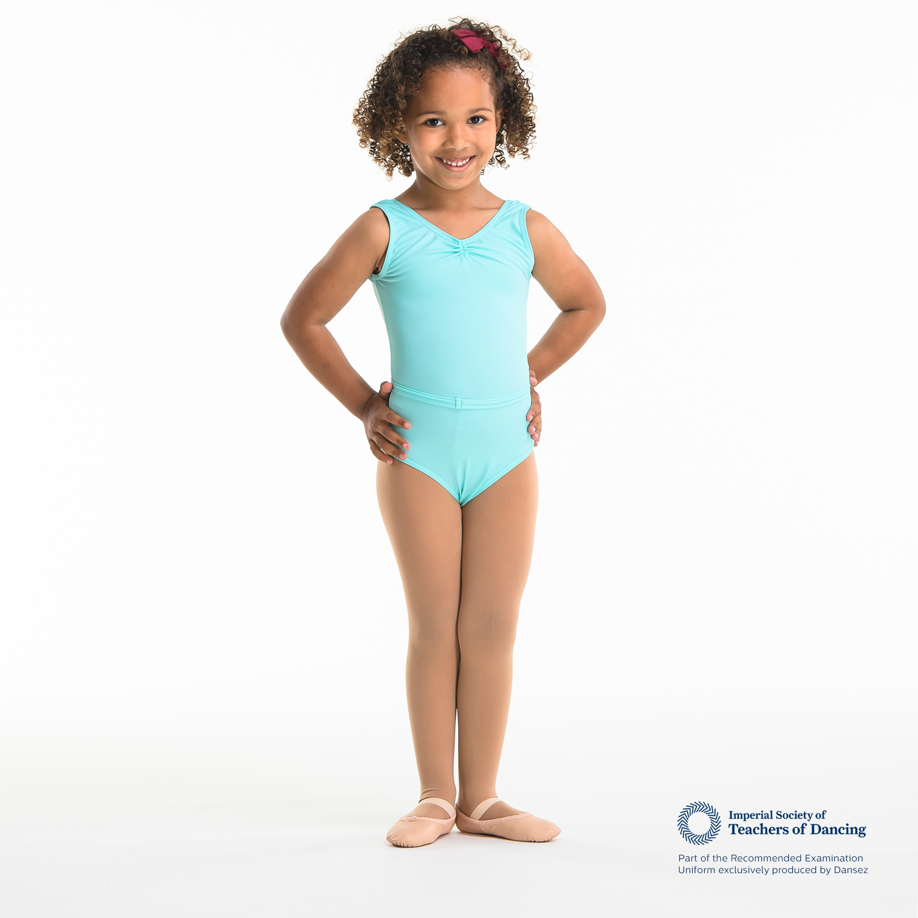 ISTD Tank Leotard - Light Blue (Young Dancer)