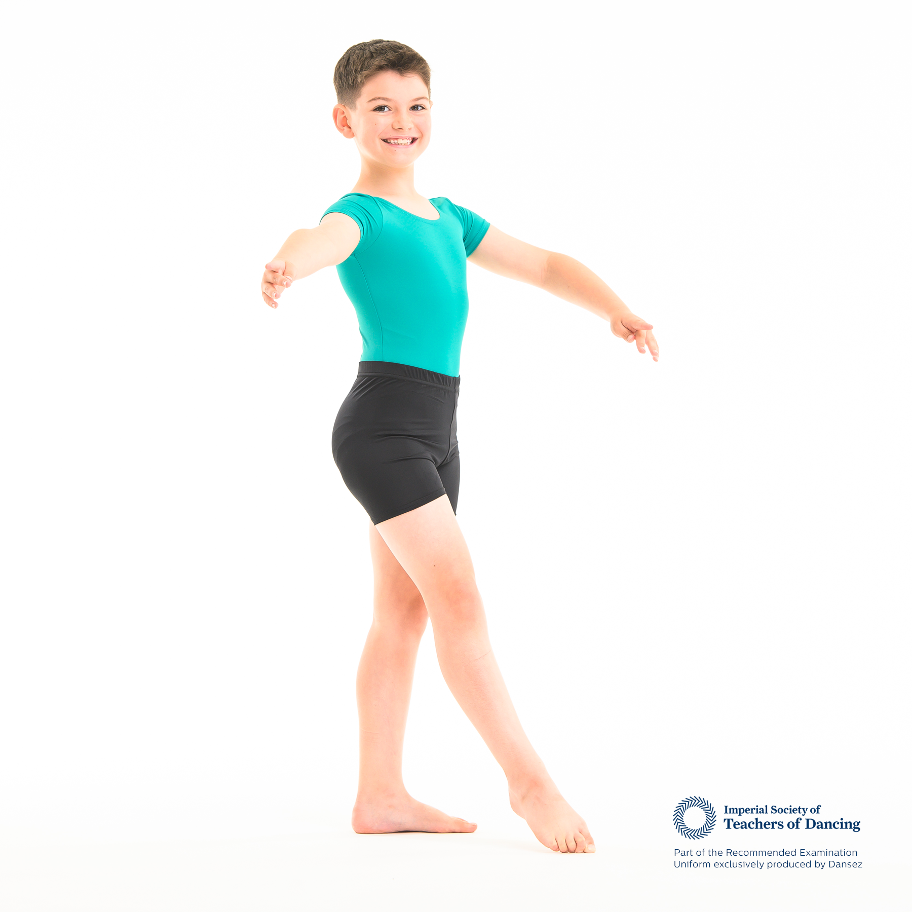 ISTD Unisex Fitted Dance Shorts (Boys Fit Junior Dancer)