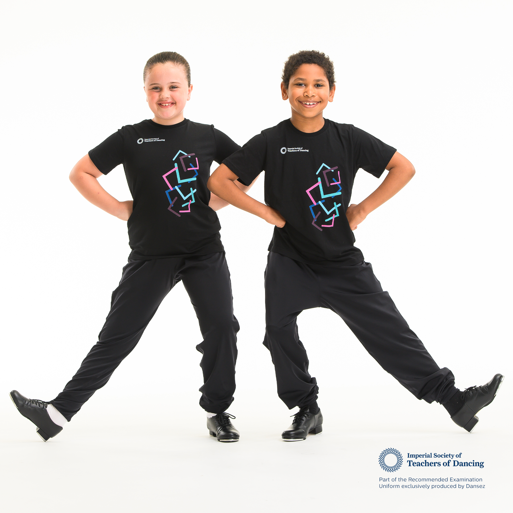 ISTD Unisex T-Shirt Black (Junior Dancer)