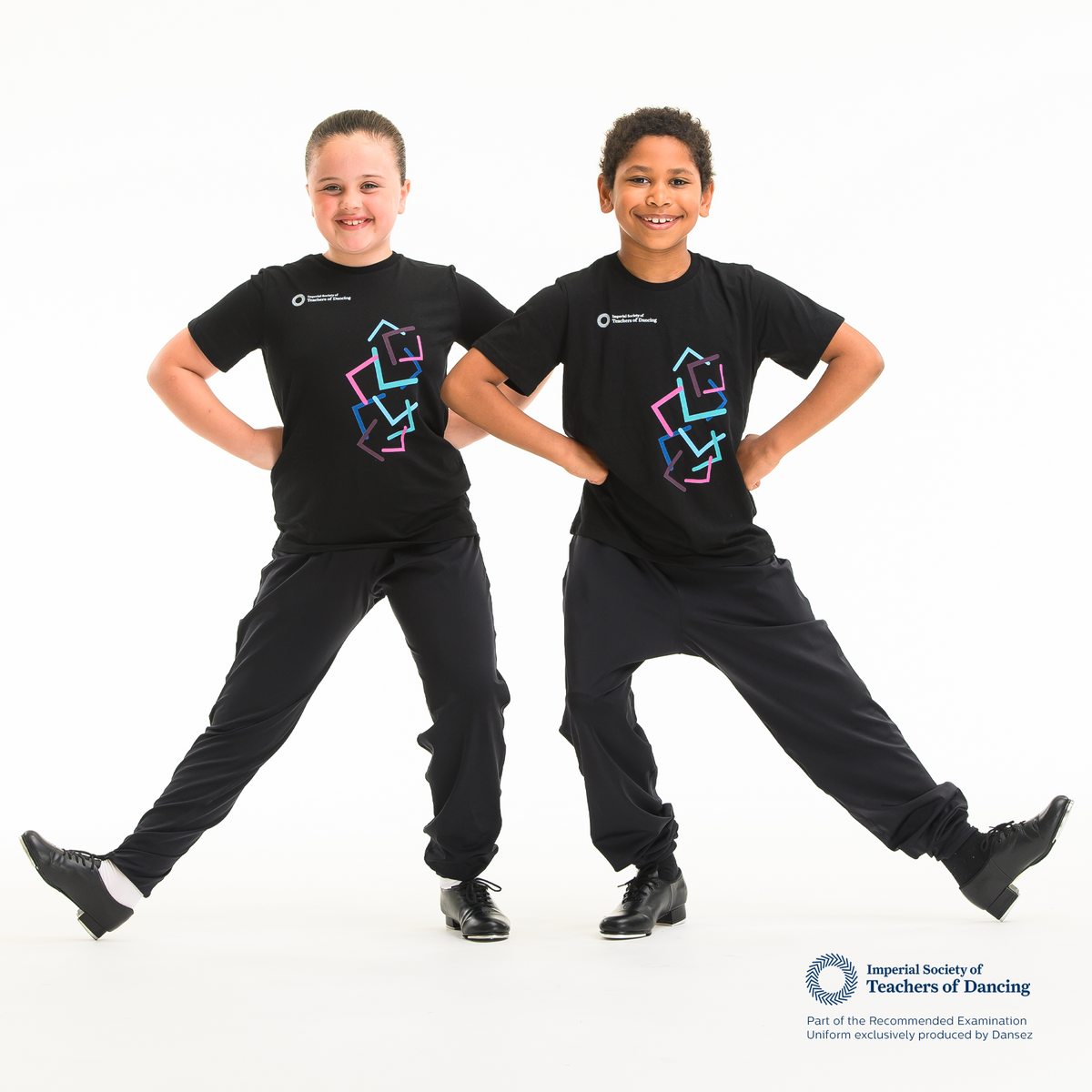 ISTD Unisex T-Shirt Black (Junior Dancer)