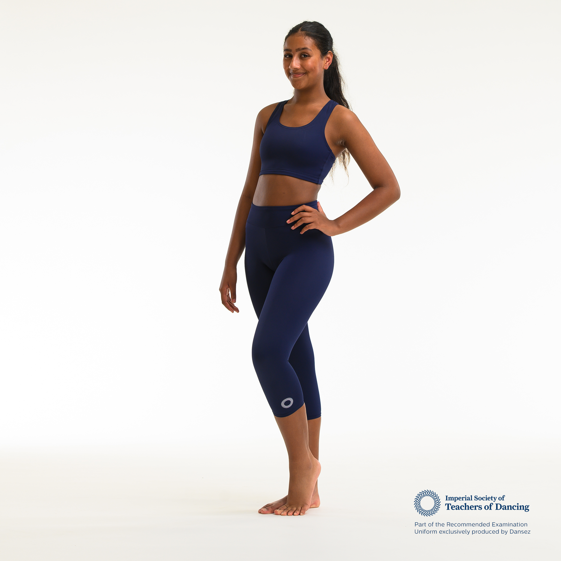 ISTD Capri Leggings - Deep Blue (Teenage/Adult Dancer)