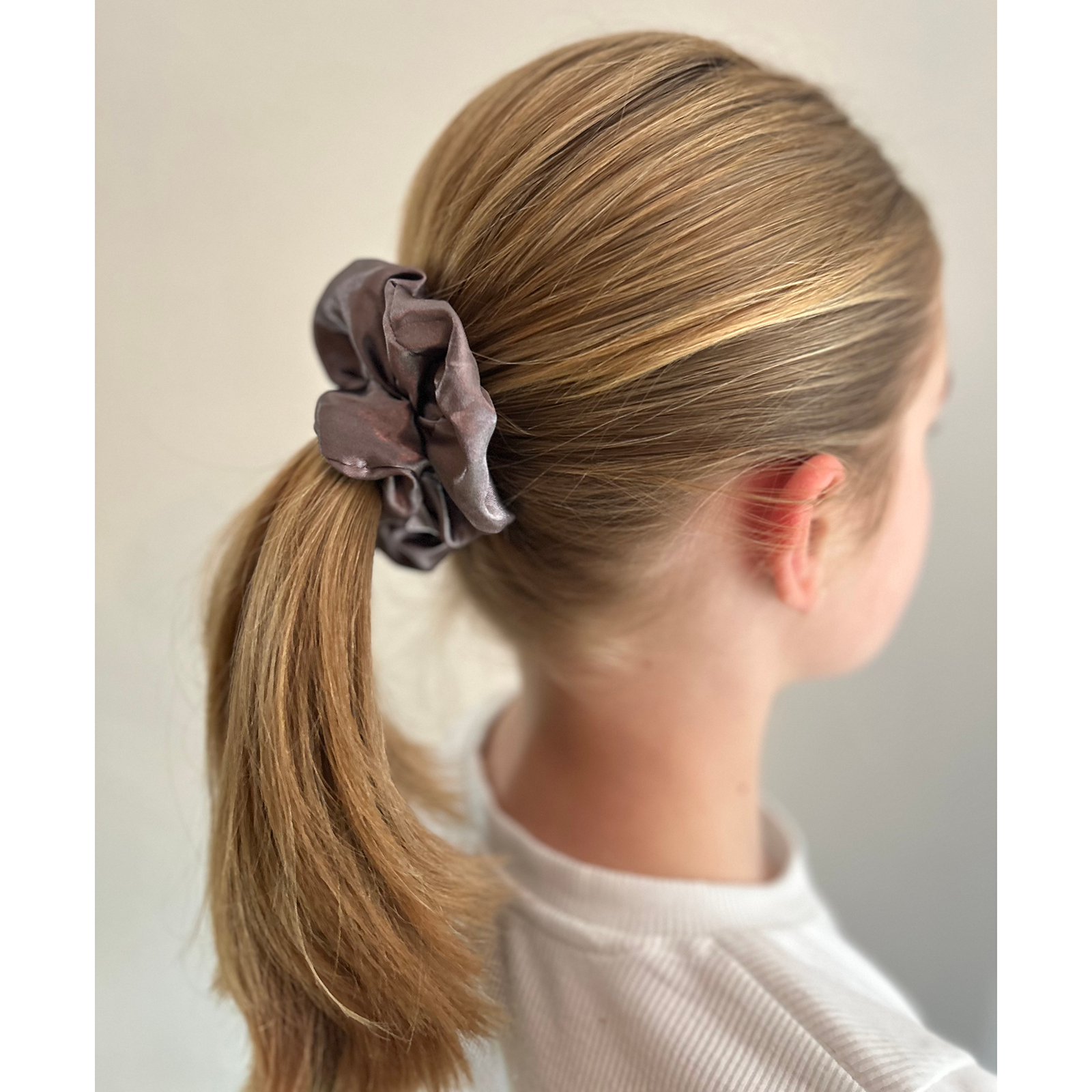 x2 Luxury Satin Feel Hair Scrunchies