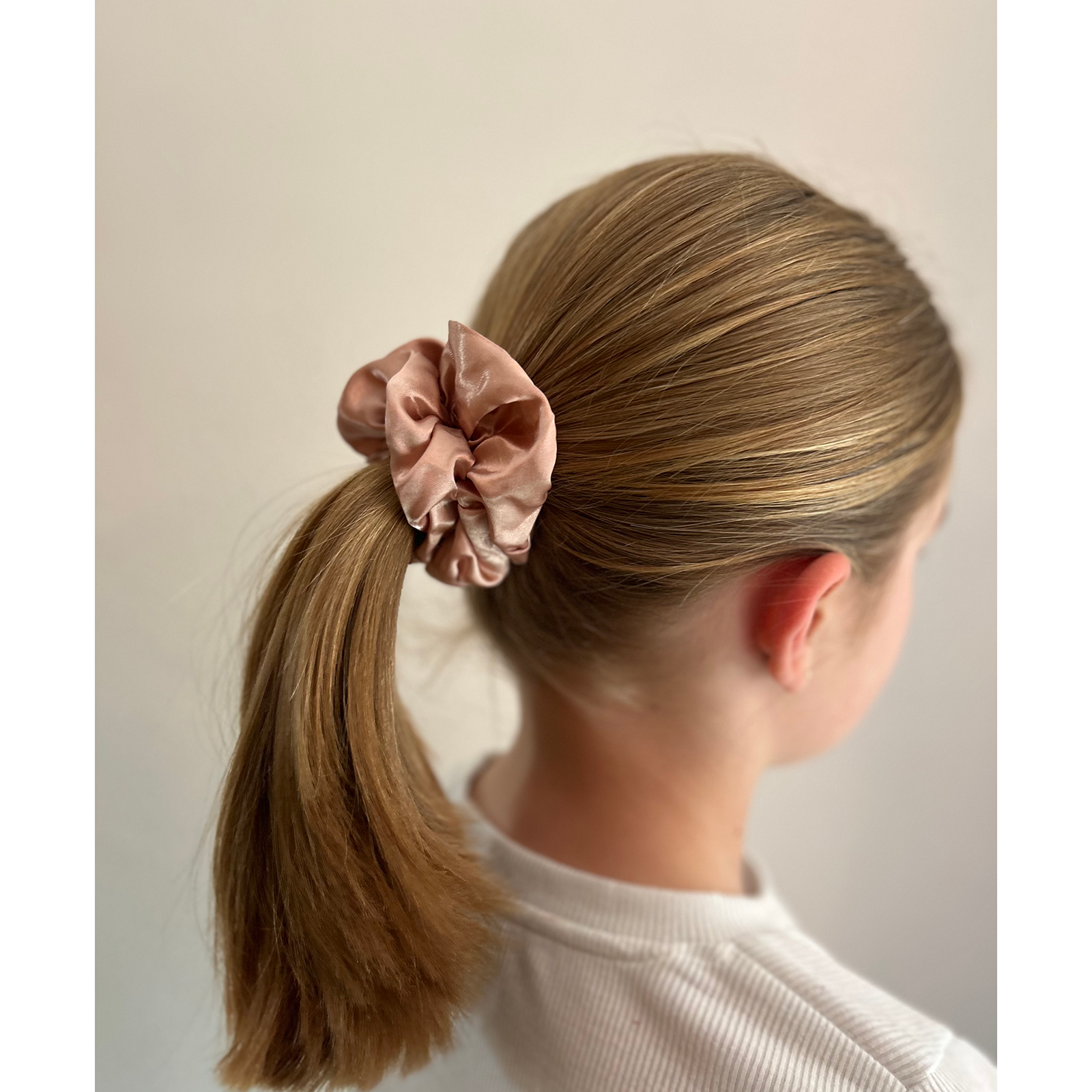 x2 Luxury Satin Feel Hair Scrunchies