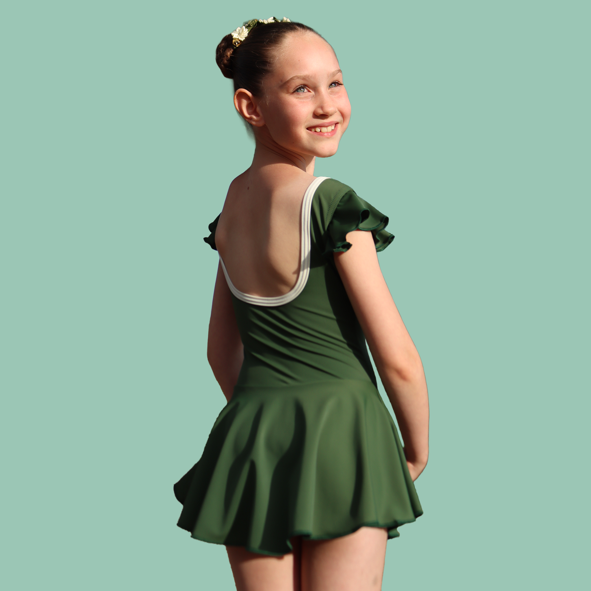 Summerscales Skirted Leotard - Mini and Junior School uniform up to Grade 3