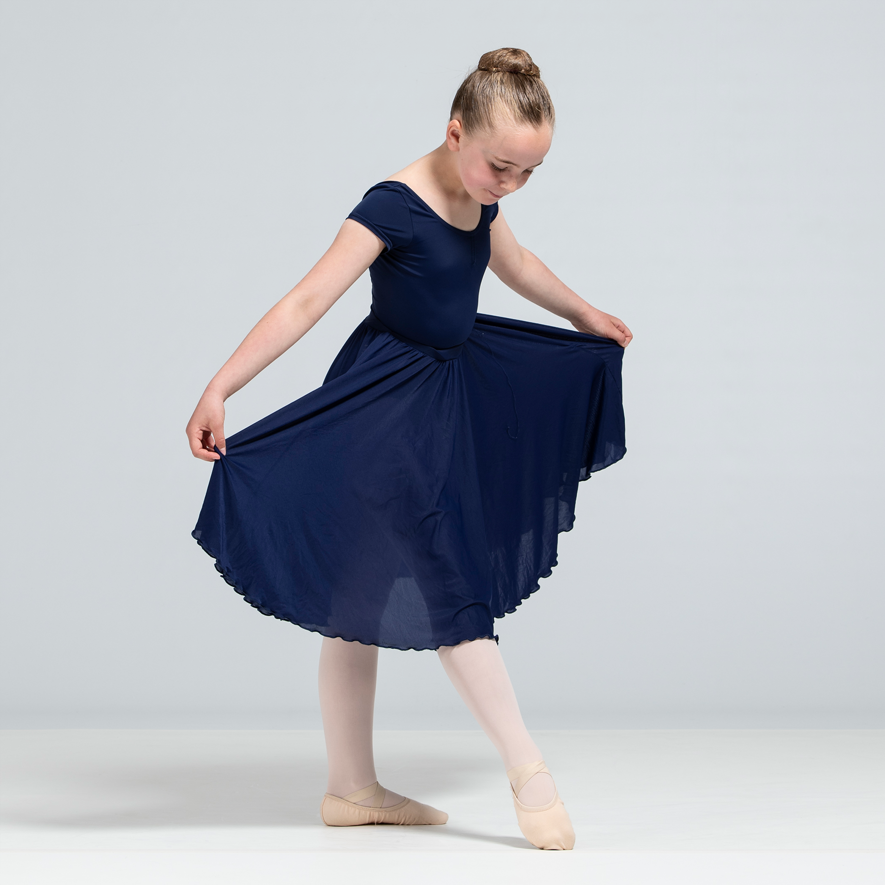 Moorland Full Circular Dance Skirt - Vocational uniform - Navy