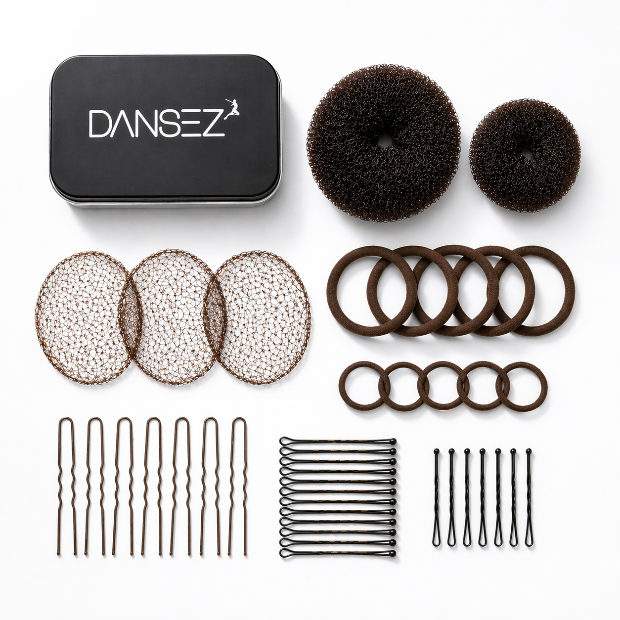 Dansez Hair Kit - Dark Brown