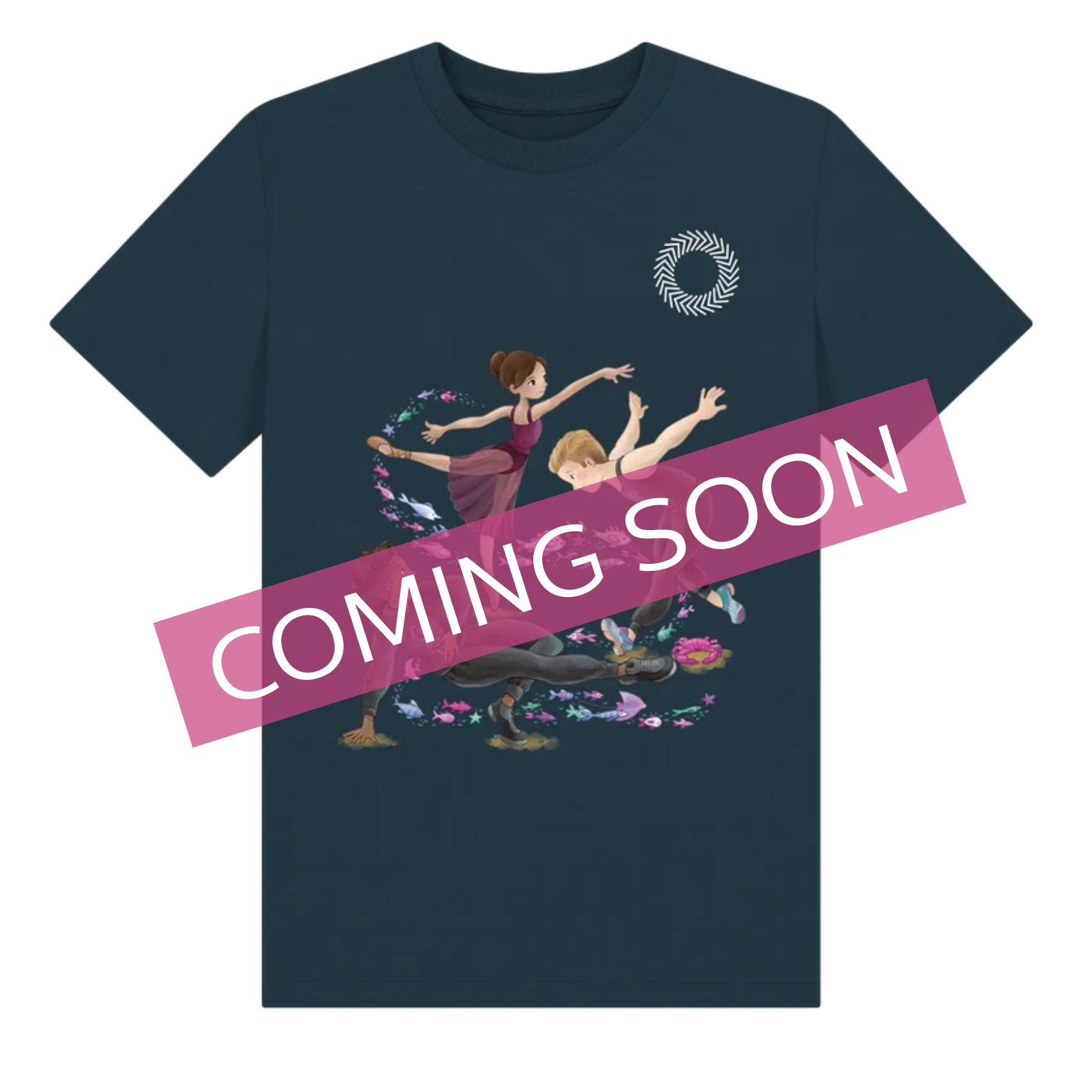 ISTD Children's T-Shirt - Navy - New Style