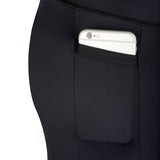 pocket for phone on BIA Leggings Black