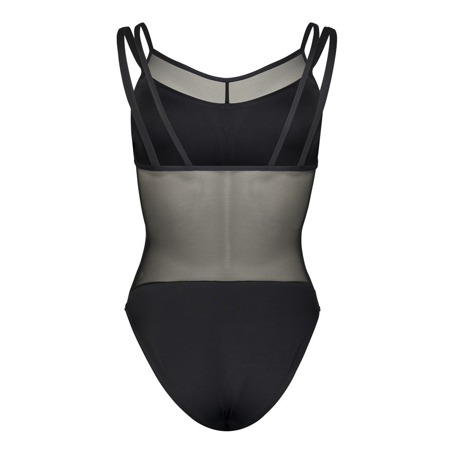 906 Layered Mesh Leotard