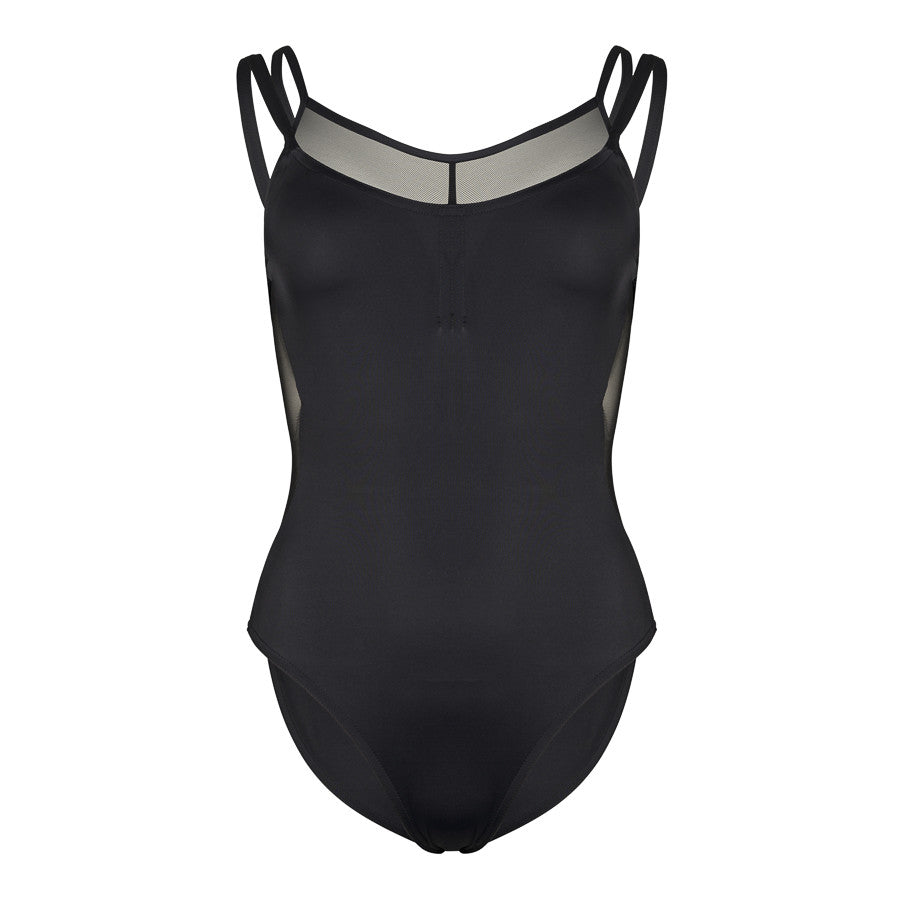 906 Layered Mesh Leotard