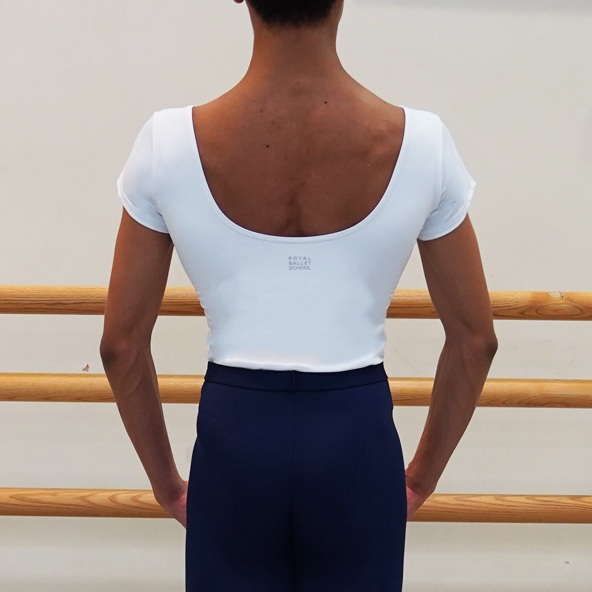 RBS White SA/ADA Male Training Leotard