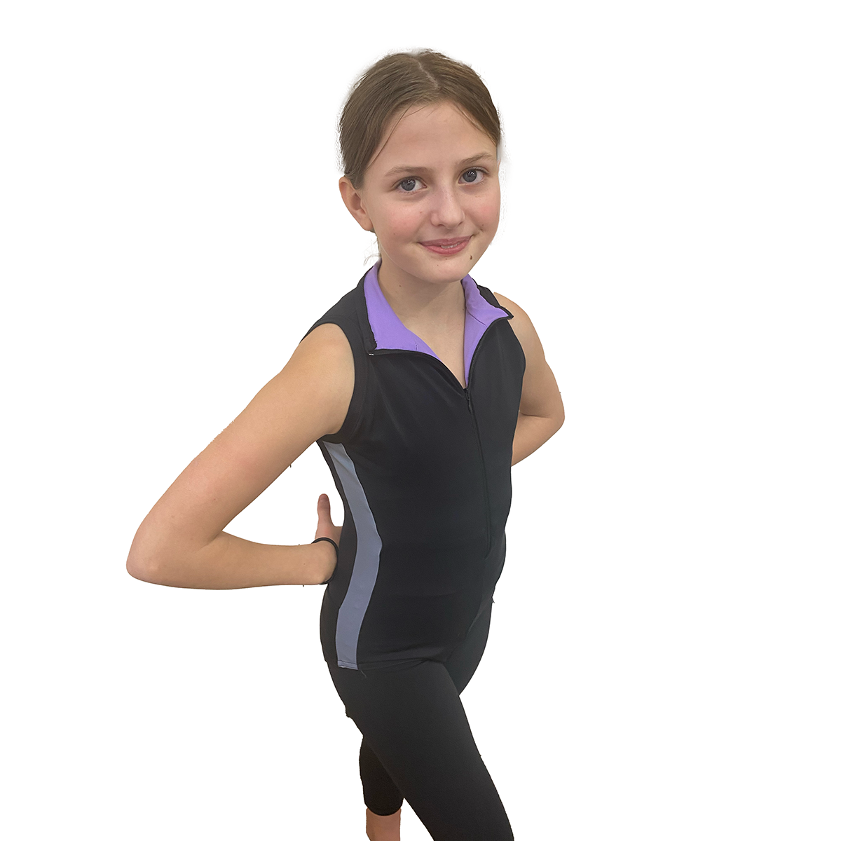 MV Senior Zip Front Leotard