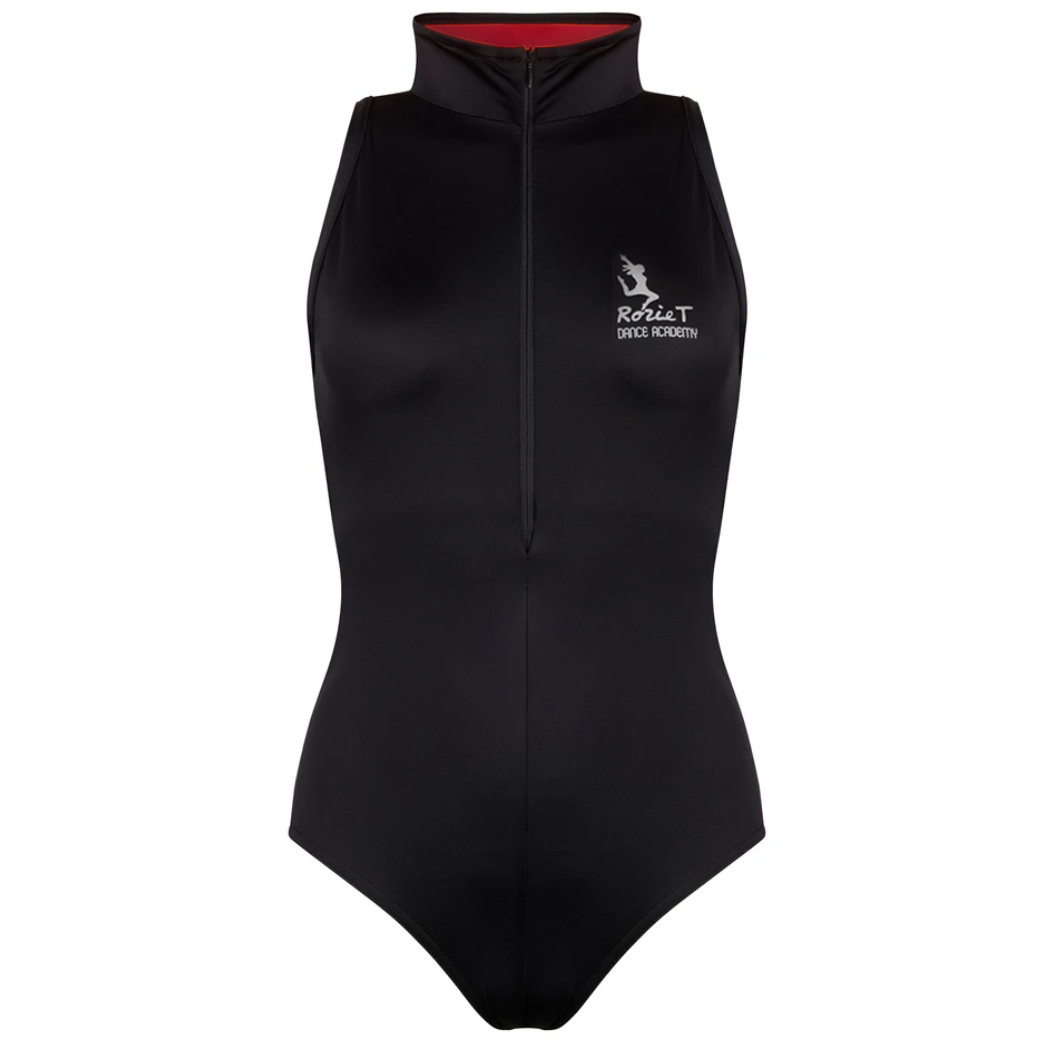 ROZIET Uniform Zip Front Leotard